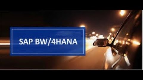 SAP-BW4HANA Training : S4 HANA Generic Extraction