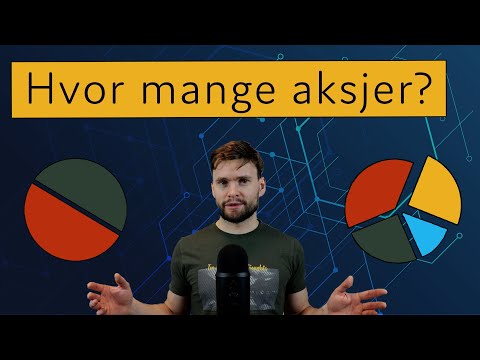 Video: Hvor mange aksjer har et nytt selskap?