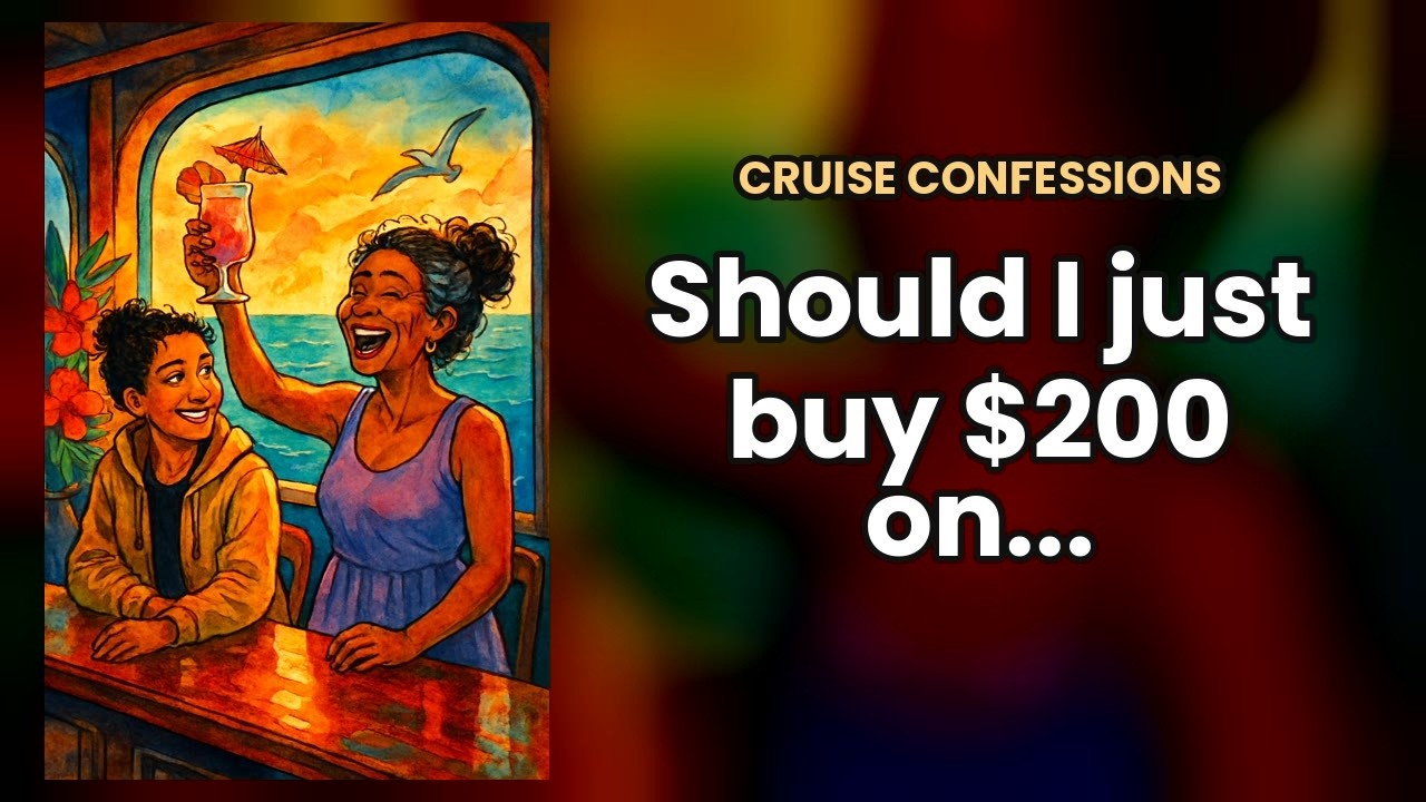 I Paid for Mom's First Cruise From a Tip Jar and Was Scared of One Thing | Cruise Confessions