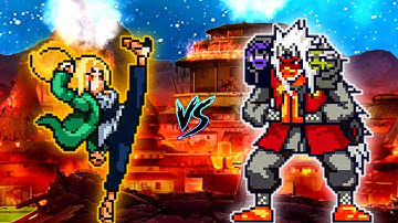 Tsunade V1 (New) VS Jiraiya in Jump Force Mugen
