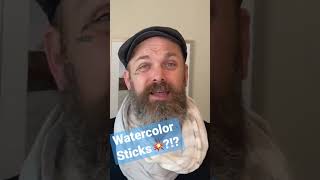 Uncover the Mystery of Daniel Smith Watercolor Sticks! #watercolor