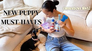 EVERYTHING I BOUGHT FOR MY NEW PUPPY 🐶💖 New Puppy Essentials Haul!!