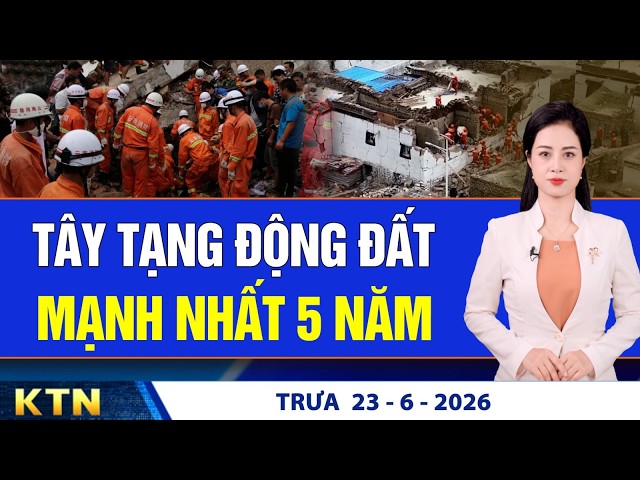 TRƯA 23/10: Tây Tạng động đất mạnh, hơn 60 người thương vong; Miền Bắc nắng nóng hiếm gặp