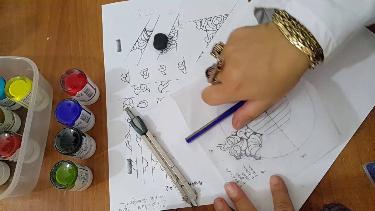 münhani ve boyama tekniği