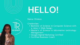 Empowering Women Entrepreneurs Through Digital Transformation & Leadership - Ep. 5 | Chideras Corner