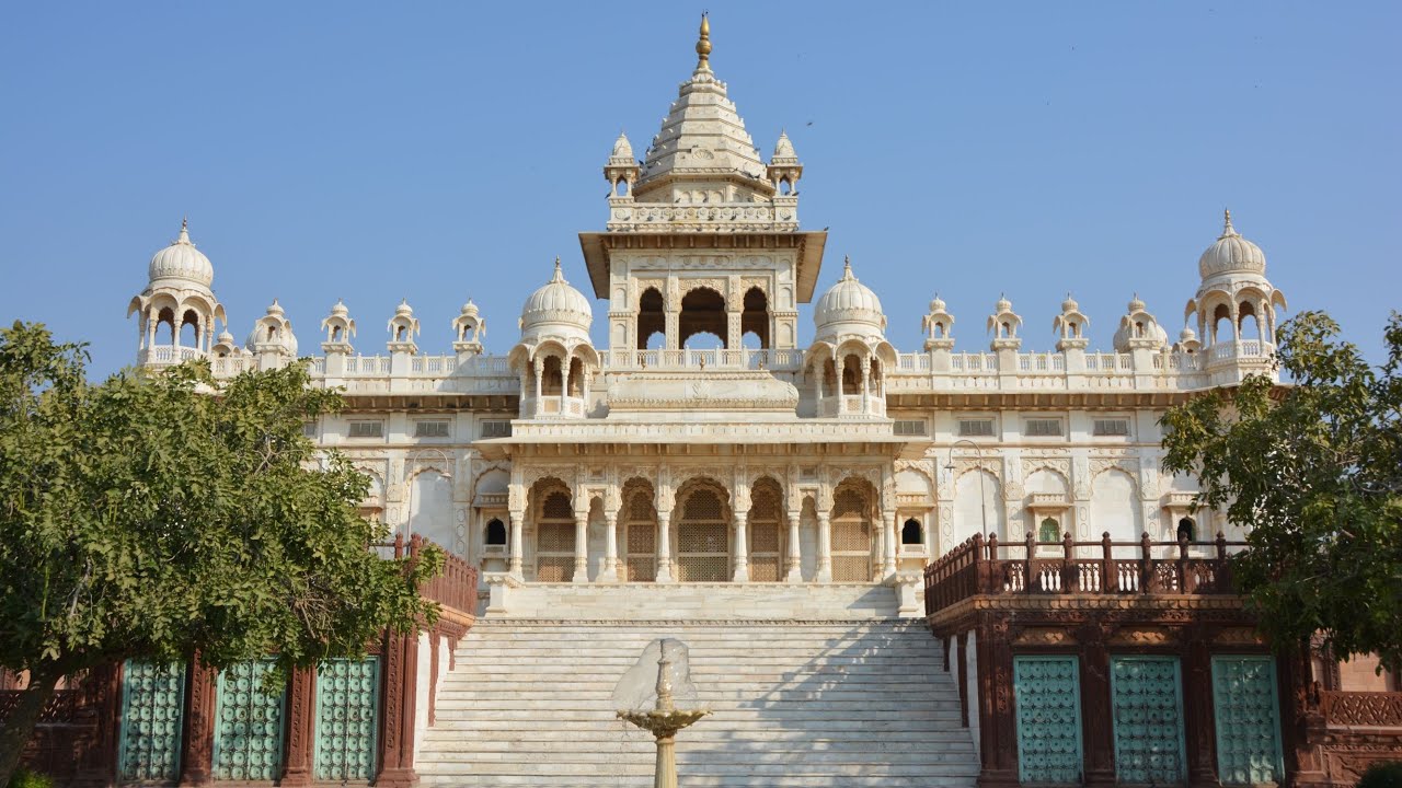 JASWANT THADA: BEAUTIFUL MEMORIAL IN JODHPUR, INDIA (4K)