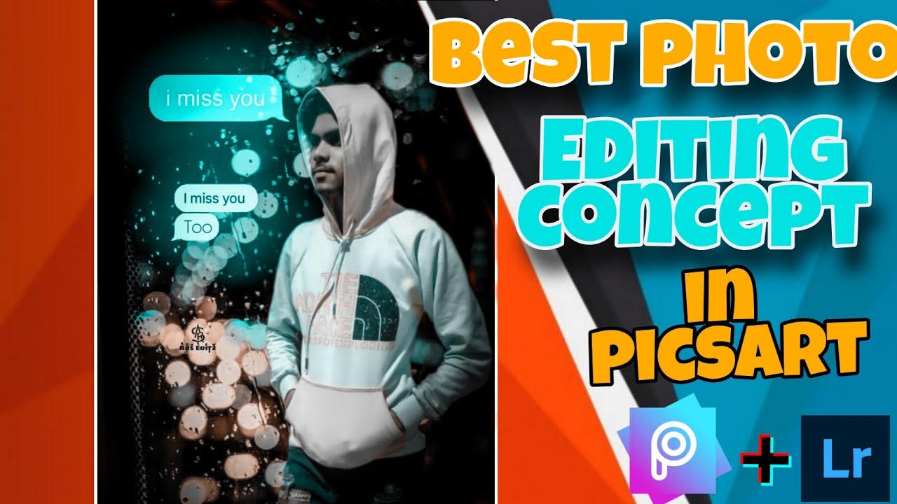 I miss you Best photo editing in picsart and Lightroom full Tutorial