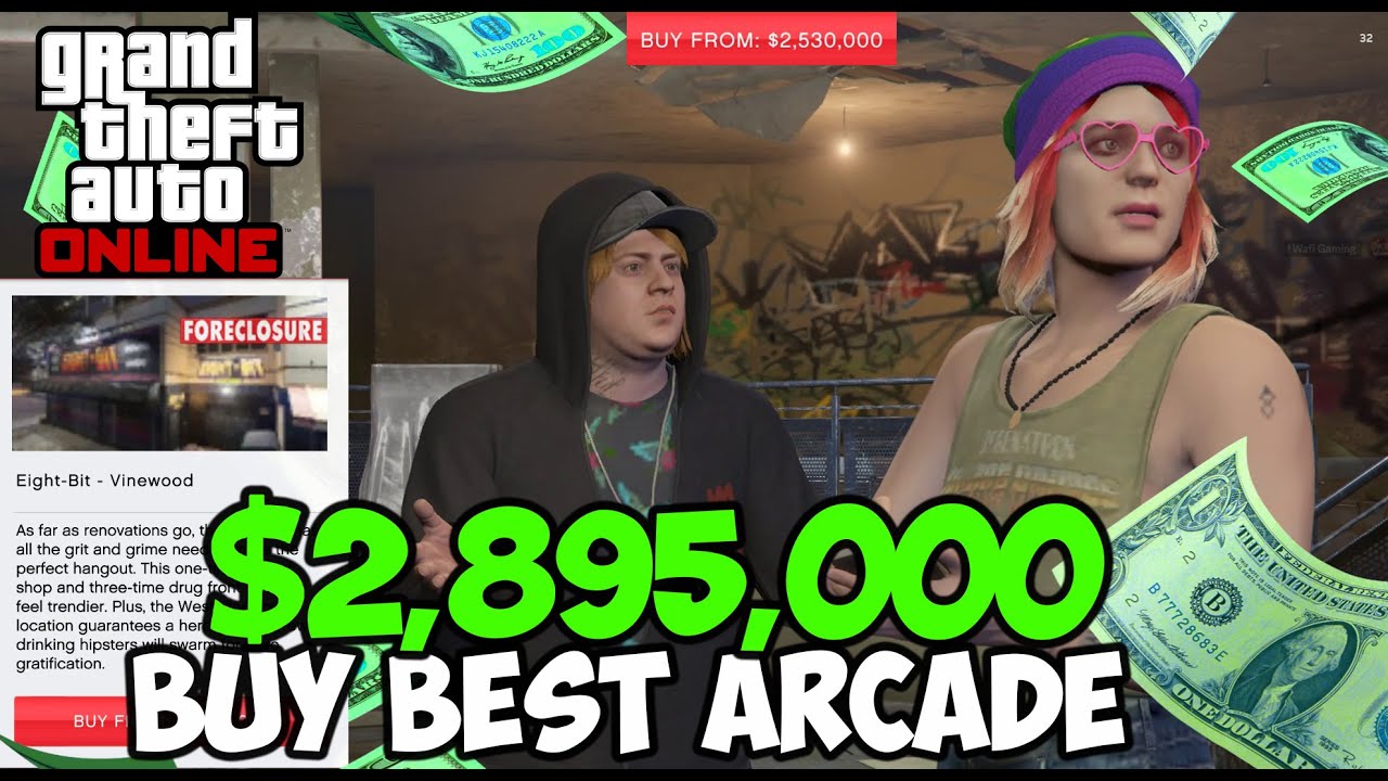How to Buy Best Arcade in GTA 5 Online - Pay $2,895,000 - how to buy ...