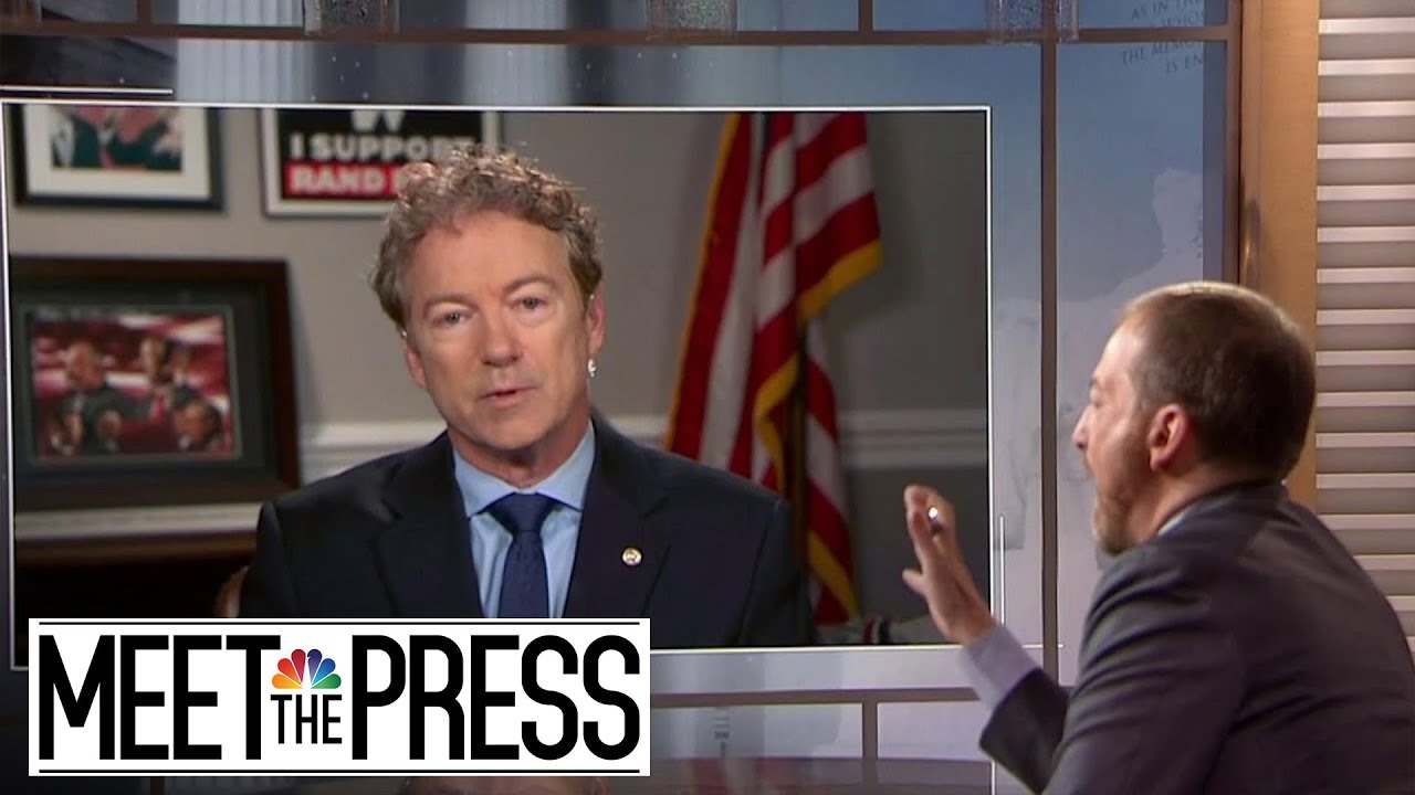 Full Paul: White House Is Making 'Big Mistake' Denying Quid Pro Quo | Meet The Press | NBC News