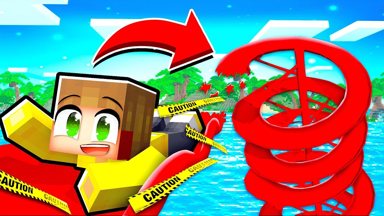 Waterpark In Kleurstad (Minecraft Survival)