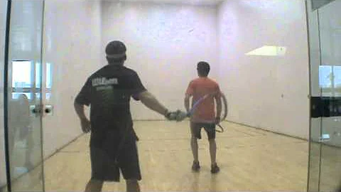 BYU Racquetball - Bryson Renouard versus Baldwin W...