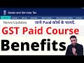 GST Paid Course Benefits | Complete GST Return filing Practical Course academy commerce Live course.