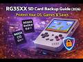 RG35XX SD Card Backup Guide (2026) – Protect Your OS, Games &amp; Saves