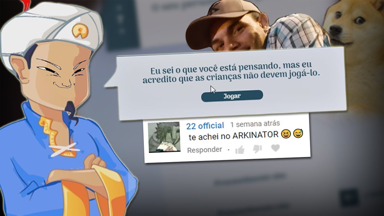 O AKINATOR PENSOU BESTEIRA!!