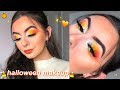 HALLOWEEN THEMED MAKEUP TUTORIAL! | Candy Corn Inspired!