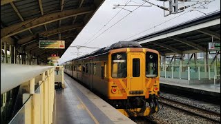 台鐵內灣線回送列車 DRC1000型柴油客車 千甲站通過 編組：1004+1010+1022+1012