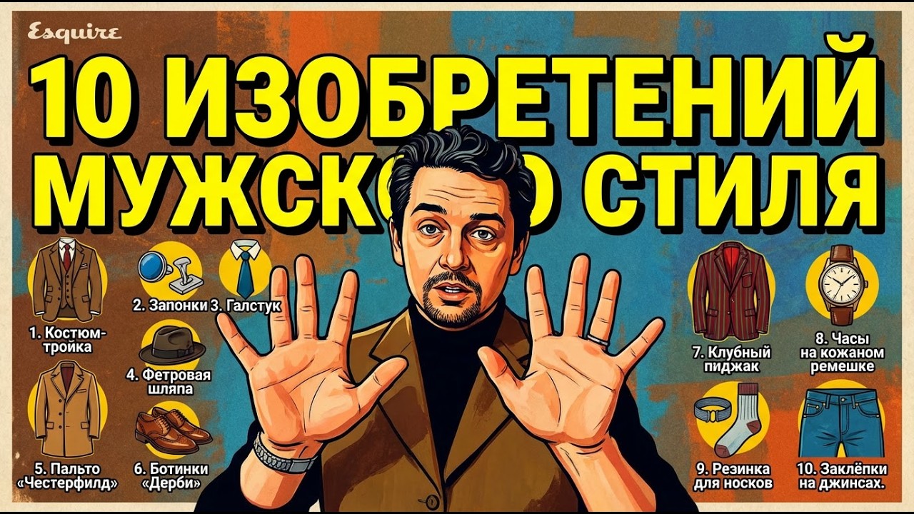 🎩 ИСТОРИЯ ВЕЩЕЙ! ЗАПОНКИ. ЧАСЫ НА КОЖАННОМ РЕМЕШКЕ. КТО ПРИДУМАЛ ГАЛСТУК? Григорий ПРОНИН