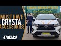 INNOVA CRYSTA FROM ANDHRA BASIC ACCESSORIES KIT WHICH YOU SHOULD HAVE FOR SURE! #9550010888