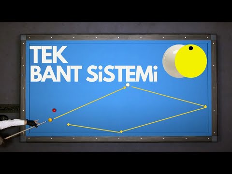 Tek Bant Sistemi | 3 Bant Bilardo Pozisyonlari