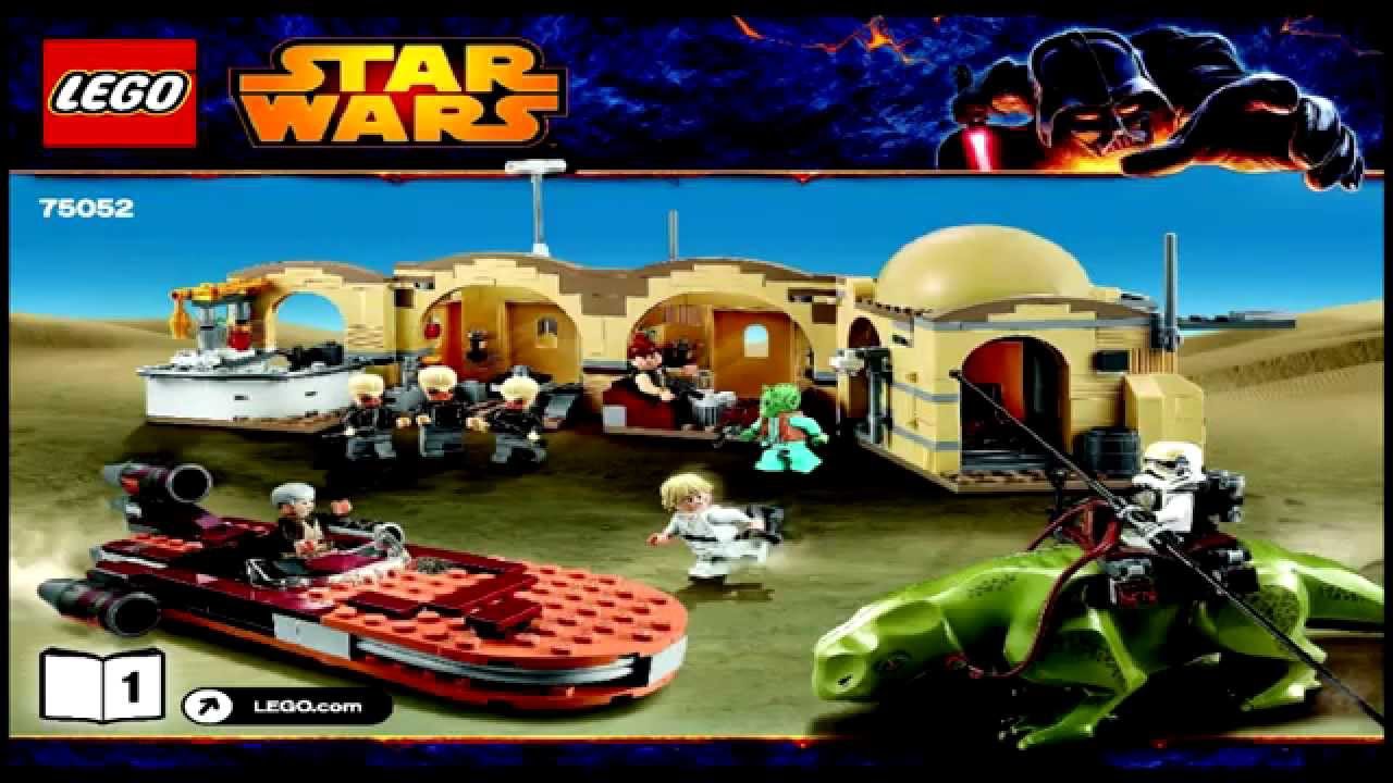 75052 Mos Eisley Cantina LEGO Star Wars (complete instruction booklet)