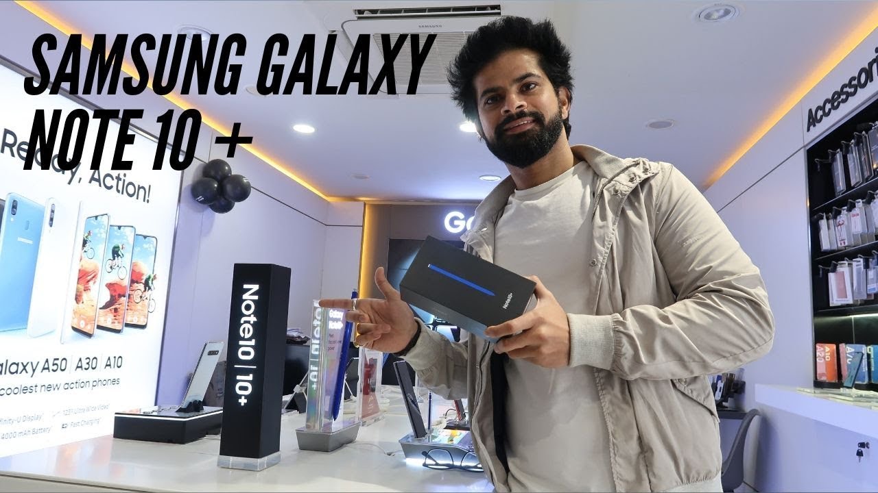 SAMSUNG GALAXY NOTE 10+ UNBOXING & DELIVERY | IN AUTHORIZED SAMUNG STORE | VLOG 54 SAMSUNG GALAXY NOTE 10+ UNBOXING & DELIVERY | IN AUTHORIZED SAMUNG STORE | VLOG 54