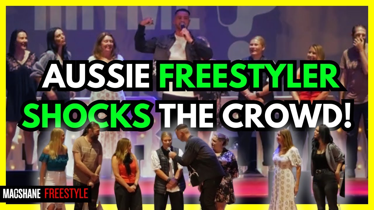 Macshane Rapper The CROWD have NO IDEA what FREESTYLE RAP is! | MACSHANE #freestylerap ...
