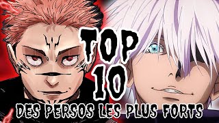 WHO IS THE MOST POWERFUL CHARACTER IN JUJUTSU KAISEN? TOP 10 STRONGEST
