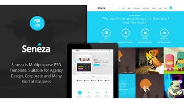 Seneza - Ultimate Clean Multipurpose PSD Templates | Themeforest Website Templates and Themes