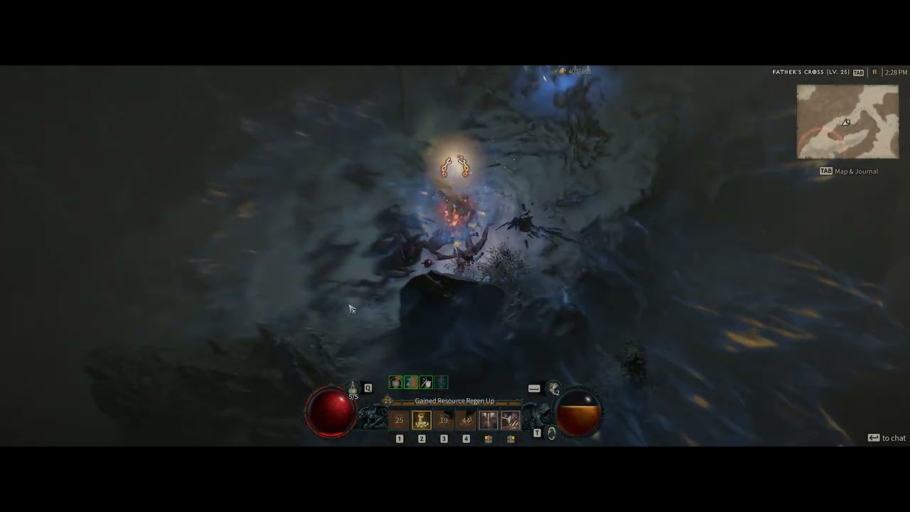 Diablo IV Beta - Barbarian Gameplay 1 - 21:9 Ultrawide Gameplay - Max ...