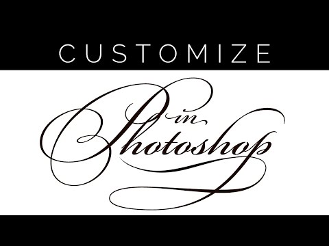 Video: How To Change The Font In Photoshop