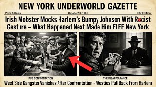 Irish Mobster MOCKED Bumpy With a BANANA --- What He Pulled Out Made Him FLEE New York