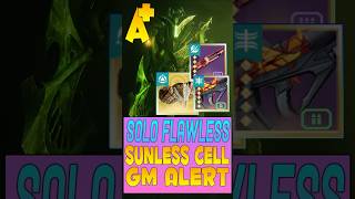 Solo Flawless GM Alert The Sunless Cell on Prismatic Warlock Meta Build!