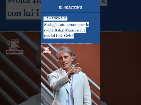 Video Malagò, tutto pronto per la svolta Italia: Mancini ct e con lui Lele Oriali