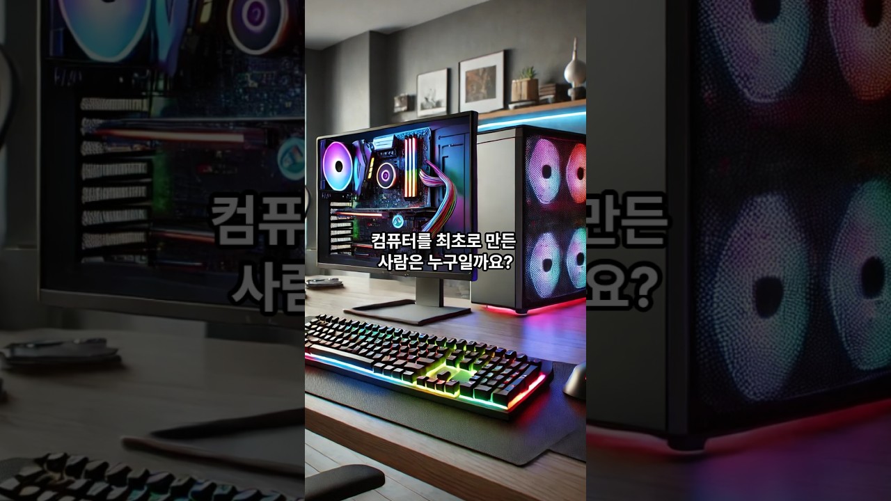 컴퓨터를 최초로 만든 사람은 누구일까요? - YouTube