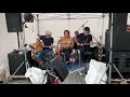 Delfinen i Mellbystrand "Chill Outs " soundcheck. Foto Jan Westerling (c) 2020