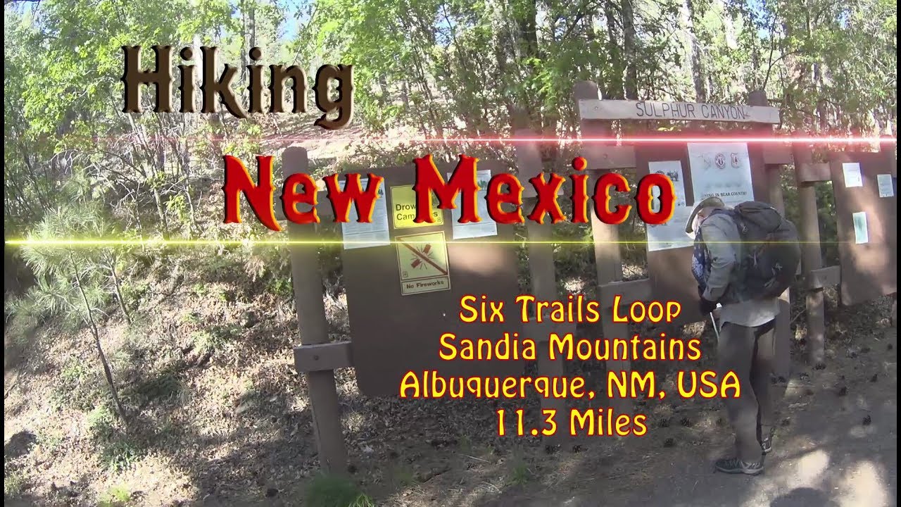 Day Hike: Six Trails Loop ~ Sandia Mountains ~ Albuquerque, New Mexico, USA