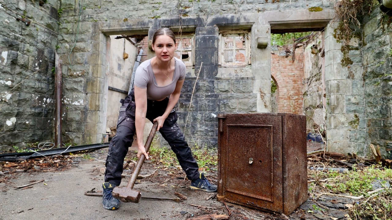 ⁣Finding the SAFE...Digging Out a Forgotten Piece of School History