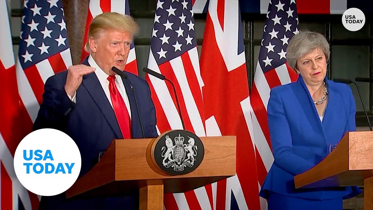 President Trump: Brexit 'good' for U.K., credits P.M. May negotiations | USA TODAY