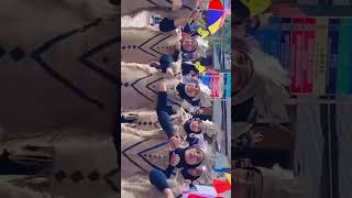 Papuan traditional gunny sack themed walking competition