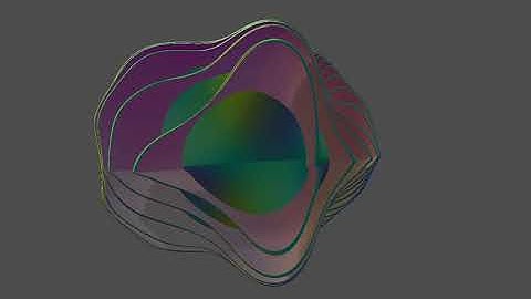 MandelBulb power increase animation, 2 iterations #godot #glsl #raymarching