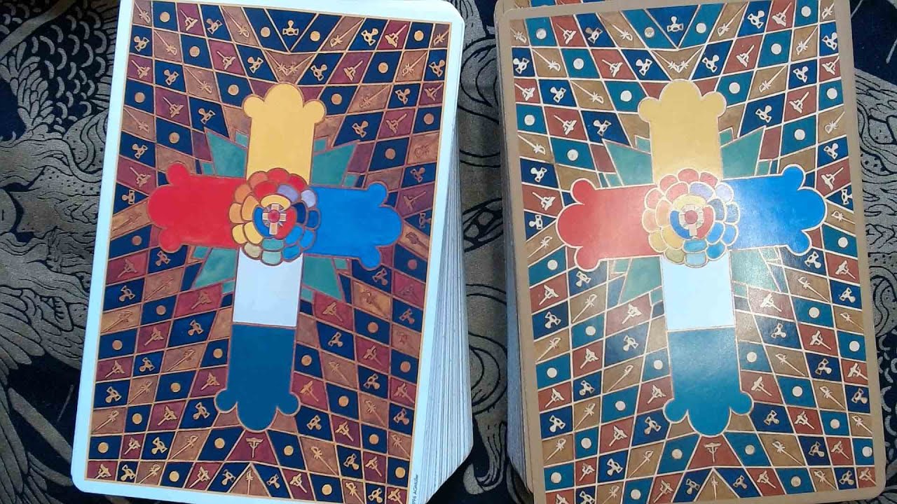 A Mixed Feeling Comparison of The New Updated Thoth Tarot!