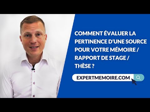 Vidéo: Comment Augmenter La Pertinence