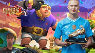 Erling Haaland Golden Boot In Clash Of Clans