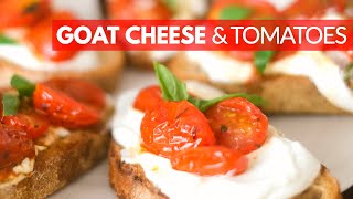 CREAMY Cheese Spread! Teleme is a Luscious MEDITERRANEAN Treat! With Roasted Tomatoes screenshot 1