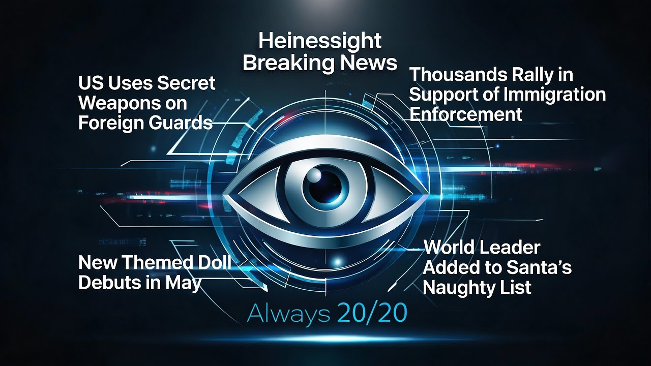 Heinessight News: Jan 13, 2026 – Trump Targets Iran, ICE Barbie Coming,  ICE Support Explodes!