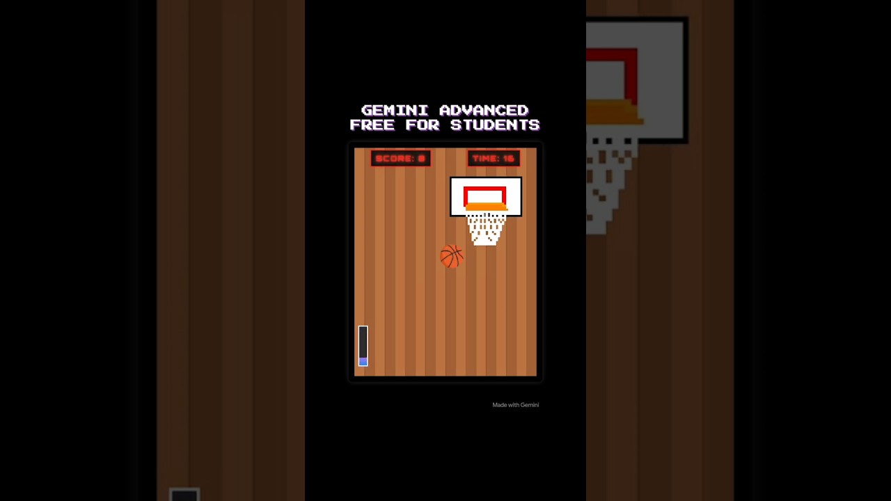 Finals MVP. 🏆 Gemini Advanced is FREE for U.S. college students &rarr; goo.gle/StudentsYT Terms apply