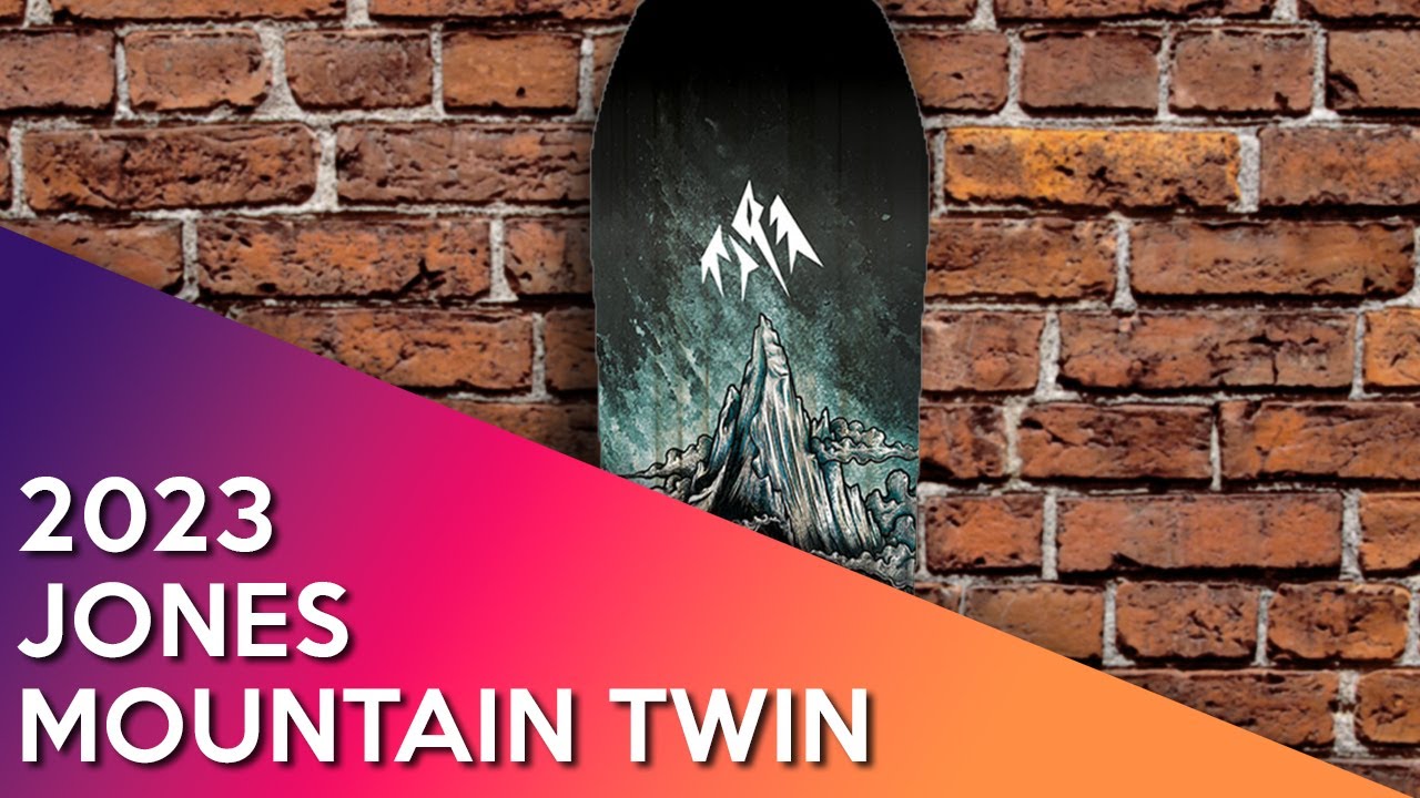 2023 Jones Mountain Twin Snowboard Review YouTube