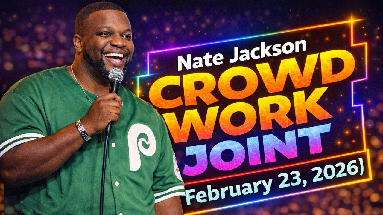 Nate Jackson Crowd Work Joint (February 23, 2026) A collection of Nate Jackson's best comedy sketche
