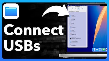 Een USB-stick aansluiten en gebruiken op een Mac