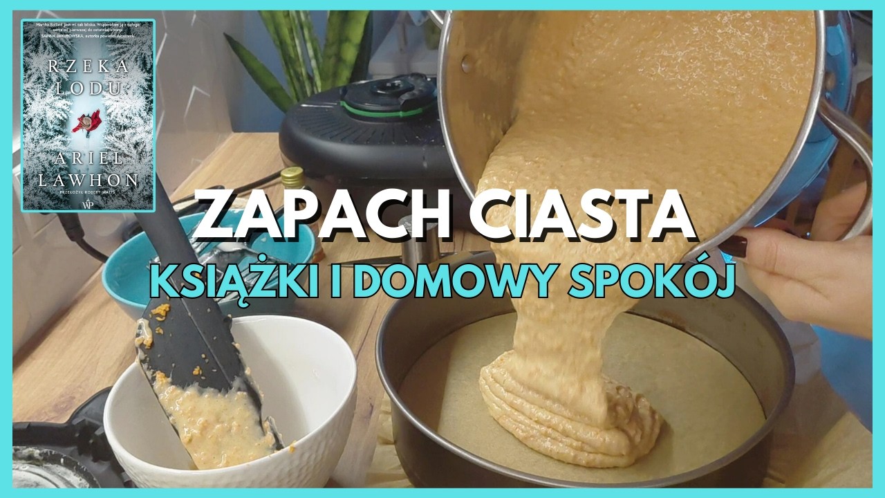 Cozy slow vlog | Książka „Rzeka lodu”, porządki na regale i urodzinowe ciasto marchewkowe